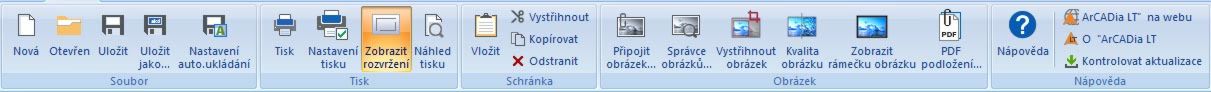 ArCADia lt - Menu Domů